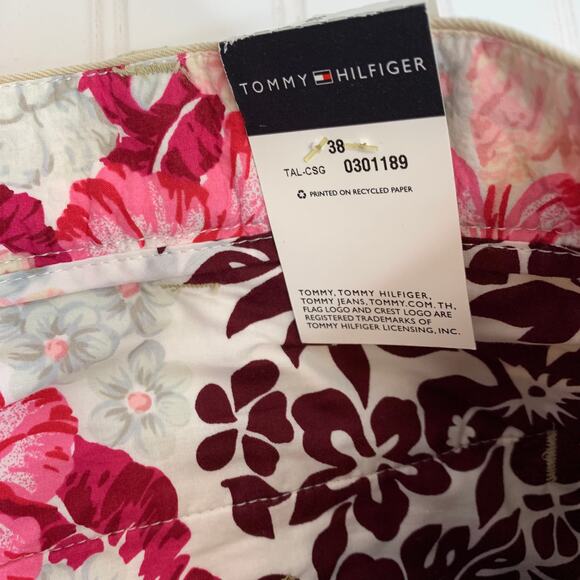 Tommy Hilfiger Tan Shorts Sz 38 May Class Style - Picture 3 of 5